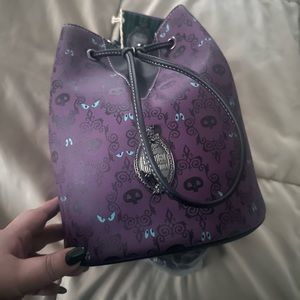 New with tags Loungefly Haunted Mansion Bucket bag.